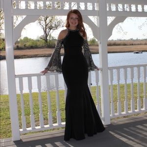 Ellie Wilde black dress